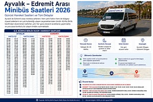 Anasayfa 79 Ayvalık Edremit Minibüs Saatleri 2026