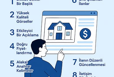 İlanlarınızın Daha Fazla Görüntülenmesi İçin 10 Etkili Yöntem 82 Hanii.net ilan gorunurlugu artirma rehberi infografigi