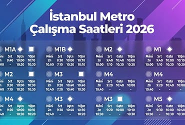 İstanbul Metro Çalışma Saatleri 2026 83 istanbul metro calisma saatleri 2026